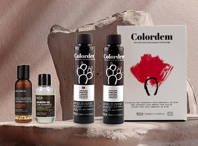Koloryzacja Colordem i 20 mini produktówKoloryzacja: 